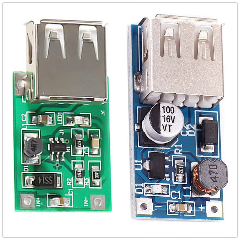 

DC-DC Boost Module (0.9V~5V) to 5V 600MA USB Boost Board for Mobile Power Boost
