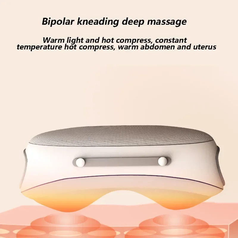 Automatic Bianstone rubbing belly rubbing belly artifact Ai alum stone probiotic hand and abdomen massager