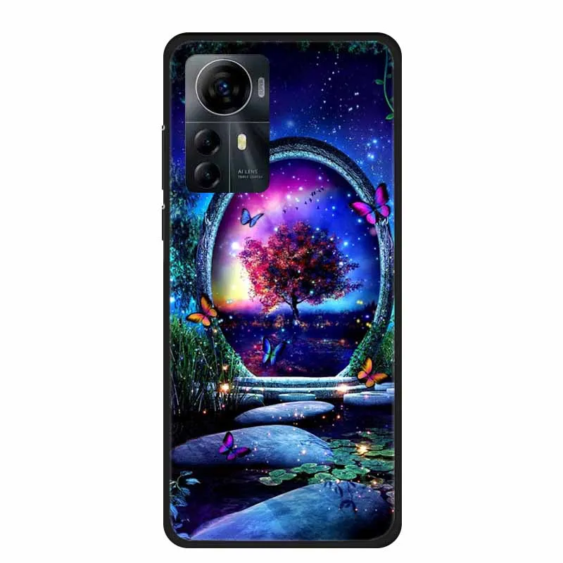 Enhanced Silicone TPU Landscape Protector Case