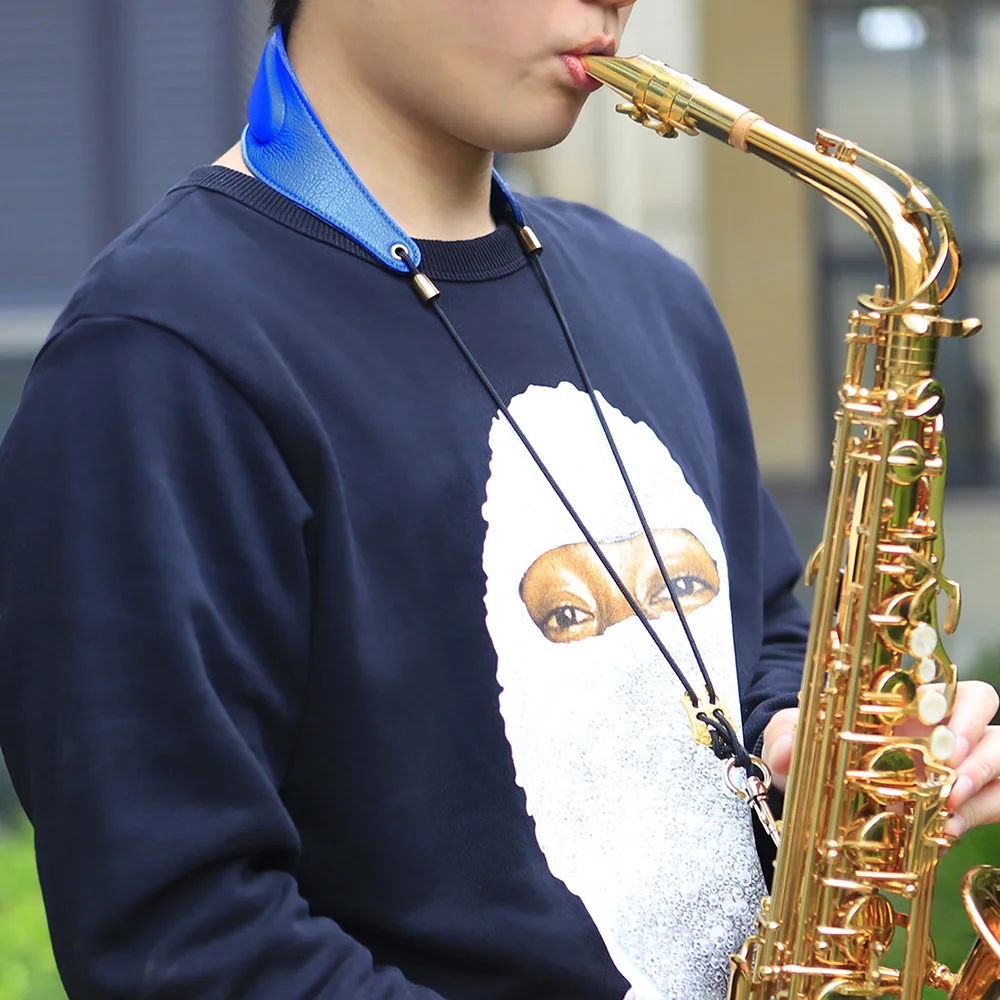 Tracolla Regolabile Per Sassofono Con Cuscinetto Morbido - Nero Per Comfort E Supporto - Foto 11