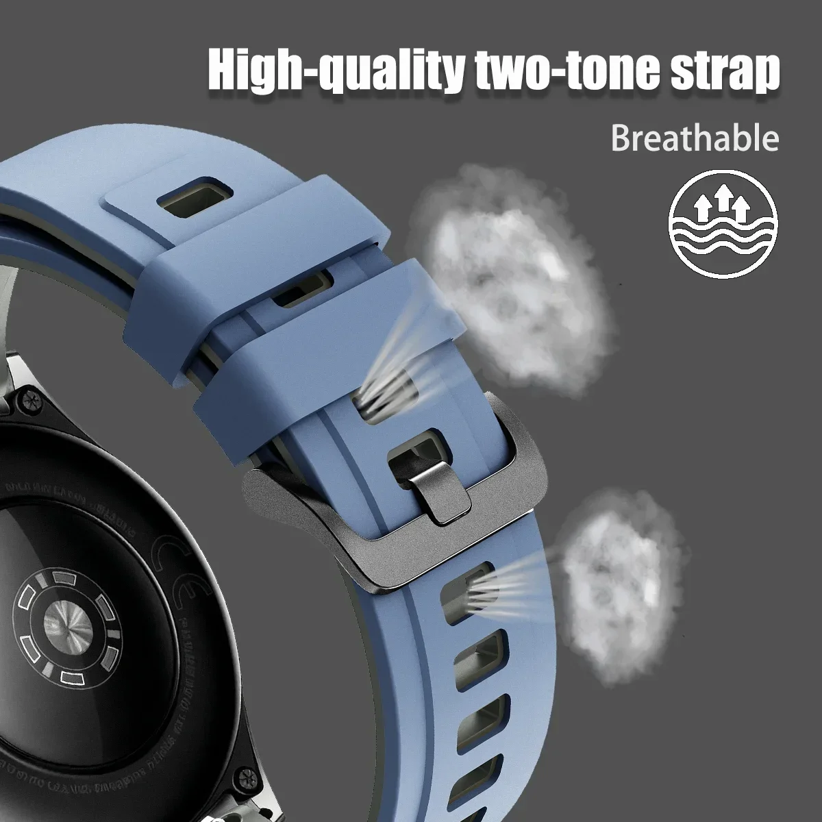 Silicone Sport Watch Band - Vibrant Colors and Durable Design