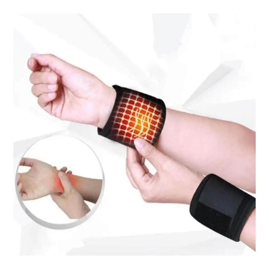 1 Pcs Self Heating Wrist Protector Tourmaline Magnetic Therapy Arm Cover Health And Physical Therapy Wrist Cover Home Supplies