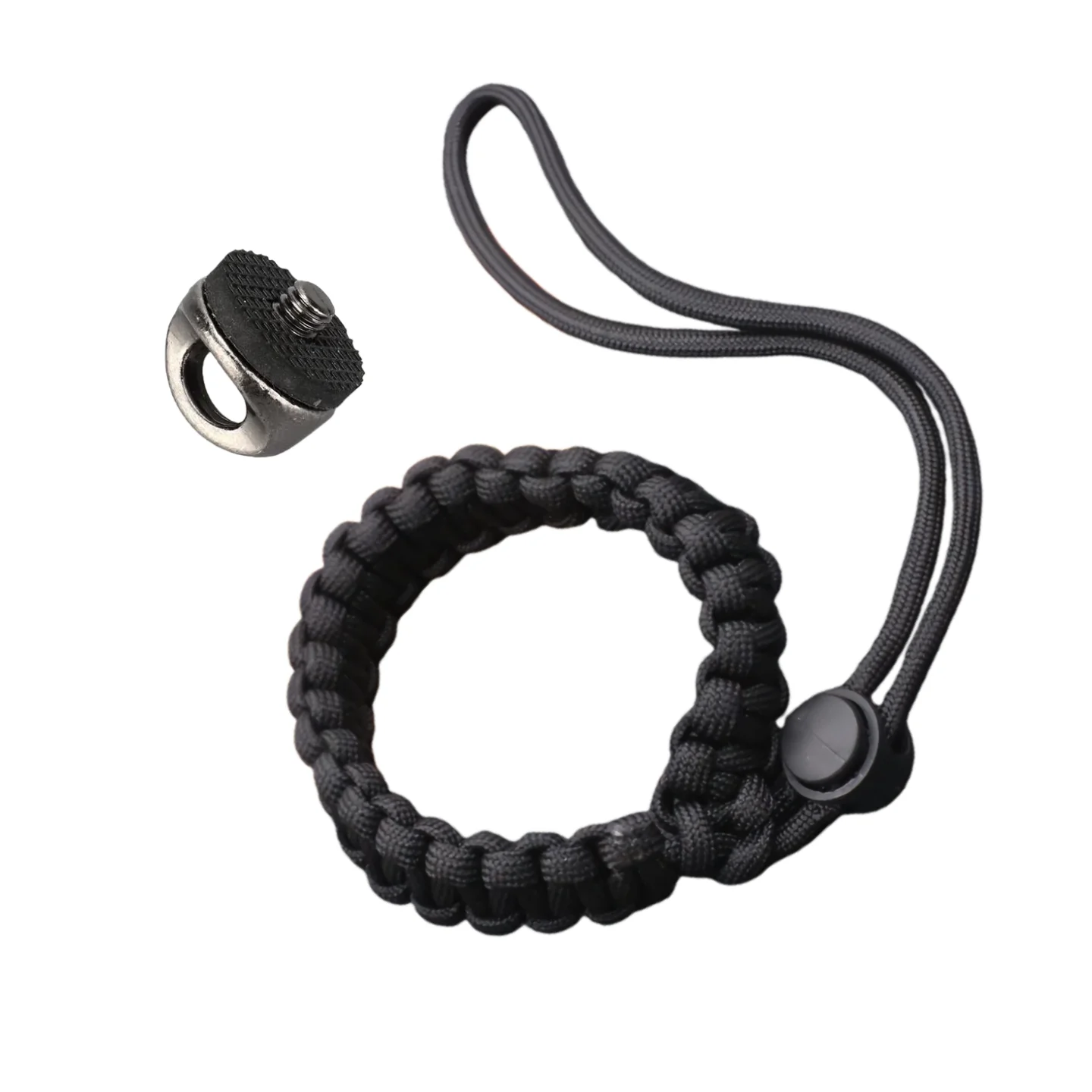 Anti-Lost Weave Wrist Strap with 1/4 Screw