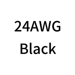 Versatile Sheathed Copper Signal Cable - Multi - Core Soft Electronic Wire for DIY Audio and Control Projects (Black 24AWG)