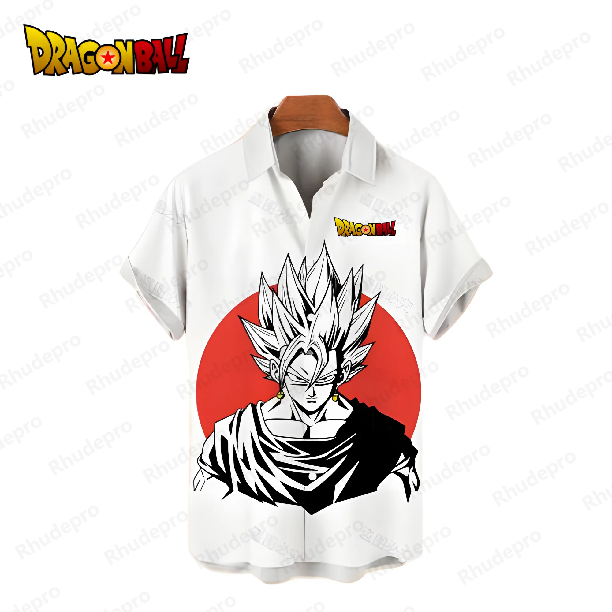 

Men's Shirts Dragon Ball Z Vegeta Cool Super Saiya High Quality Luxury Men's Shirt Shirts and Blouses Beach Style Streetwear