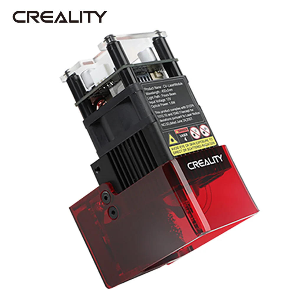 

Creality CV-Laser Engraving Laser Module 24V 1.6W 5W Precise Focusing Soot Absorption for Ender 3 S1Ender 3 S1 Pro 3D Printers