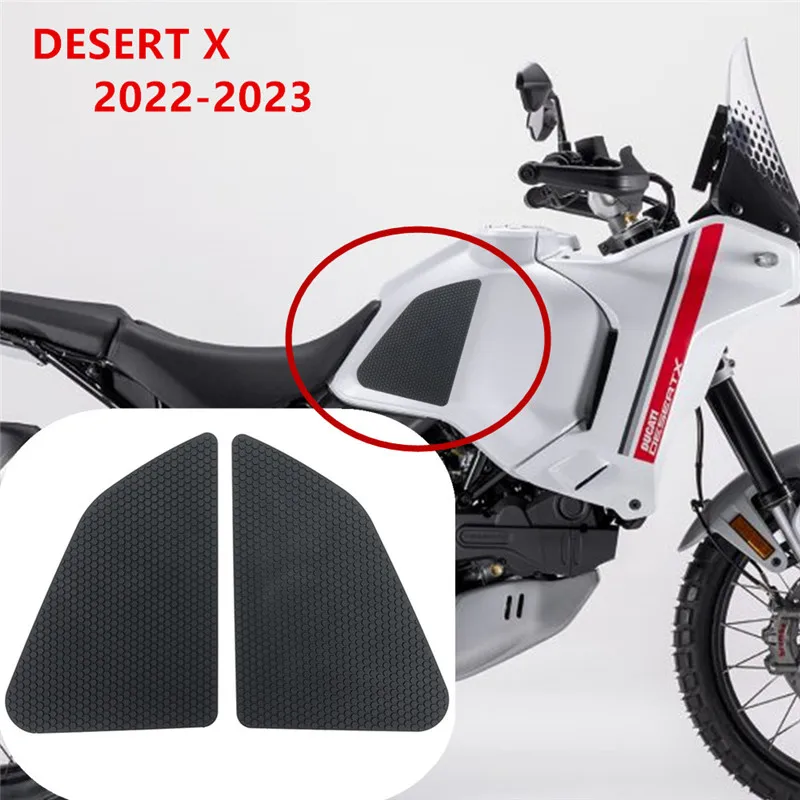 

DESERT X Tankpad For Ducati DESERT X Stickers Scratch Decals Protector 2022-2023 Desert X Motorcycle Accessories Fuel Tank Pad