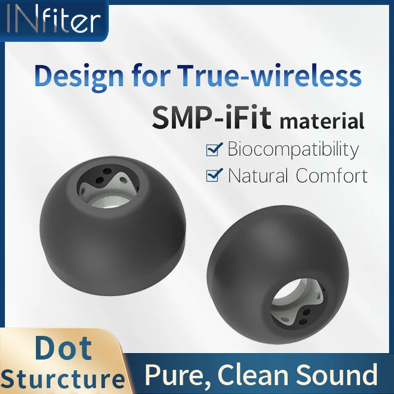 Вкладыши-вкладыши Mister для Bose QuietComfort II QC2, TWS, силиконовые вкладыши Powerbeats для беспроводных наушников Samsung BudsPro