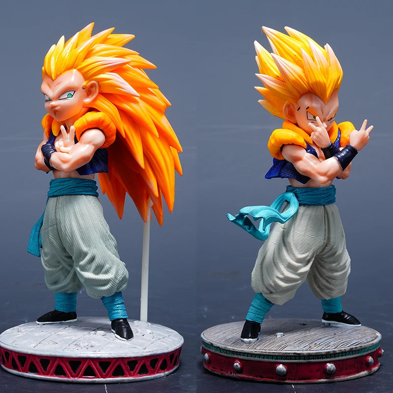 New DragonBall Z Gotenks Ssj3 Figure Super Saiyan Gotenks Action