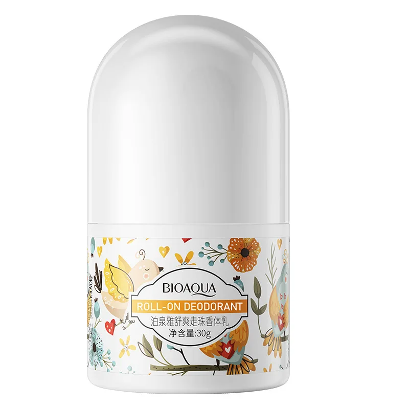 BIOAOUA Refreshing Roll-on Deodorant. Refreshing Fragrance. Compact and Portable. Refreshing and Non-sticky Roll-on Deodorant.