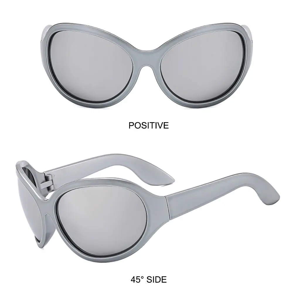 Coole übergroße UV400-Sonnenbrille, Sport-Sonnenbrille, Y2K-Farbtöne für Damen und Herren – Detail 19