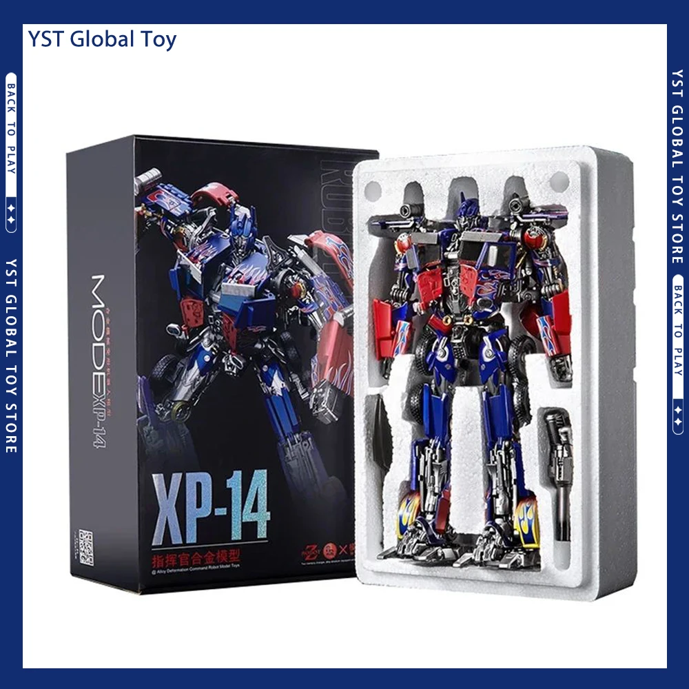 Optimus Prime Transformer Xp14 Action Anime Figure Xp13 Hero Optimus Prime Car Robot Metal Alloy Mecha Deformation Giocattoli Per Bambini
