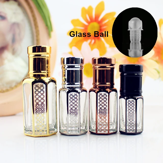 Petit Rouleau De Bouteilles En Verre, 10 Pièces/lot, 3ml 6ml 12ml, Or Et  Argent, Pour Parfum, Huile Essentielle, Conteneur Vide Rechargeable -  Bouteilles Réutilisables - AliExpress