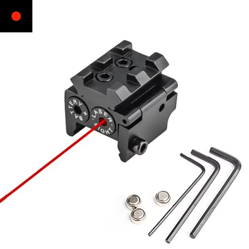 Undermount Mini Laser Sight 20mm Red Metal Low Base Locator Laser Sight Anti-shake Adjustable Glock Accessories Scope Ar 15 laser sight