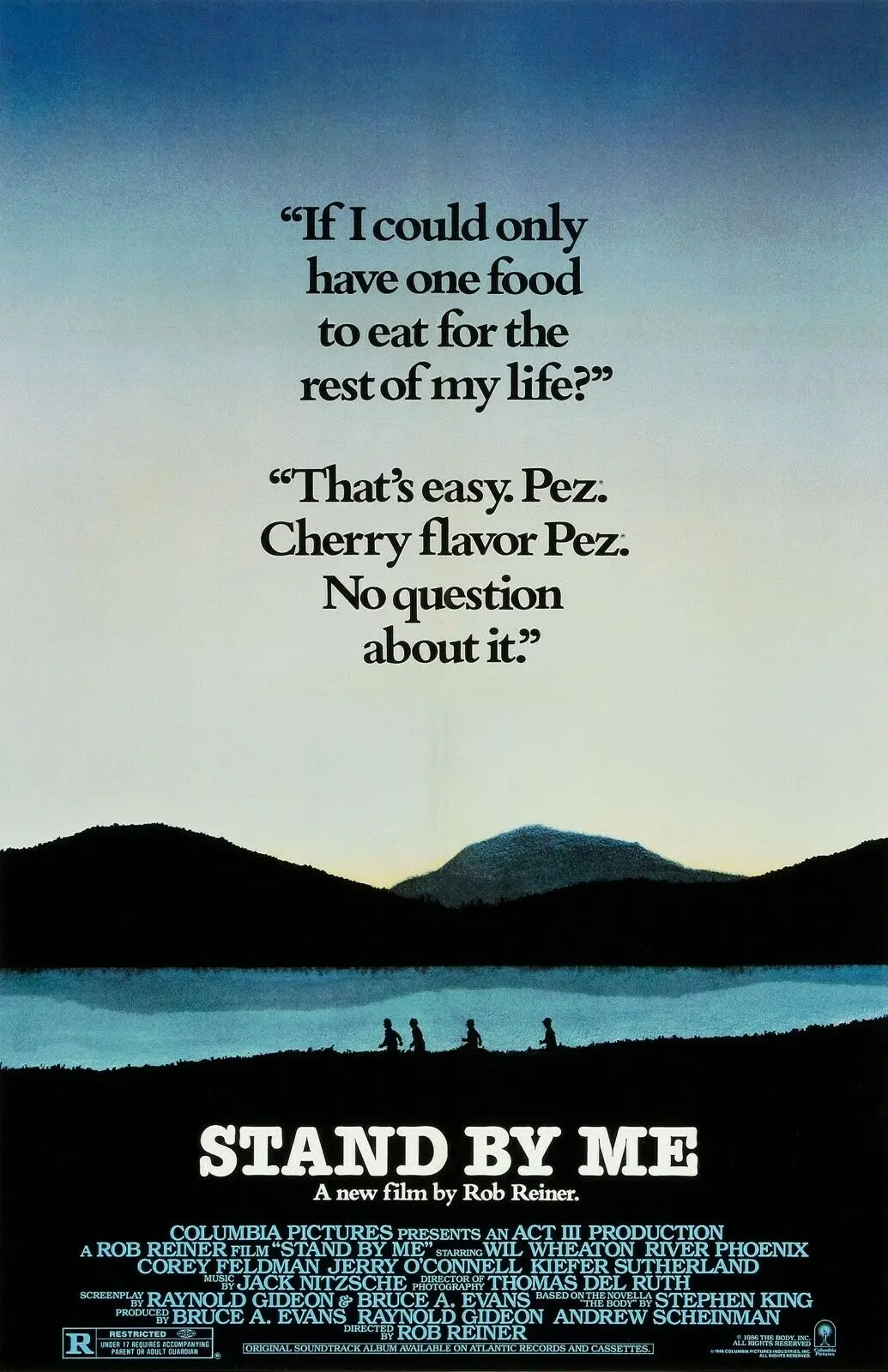 

Stand By Me Classic Movie Art Film Print Silk Poster Home Wall Decor