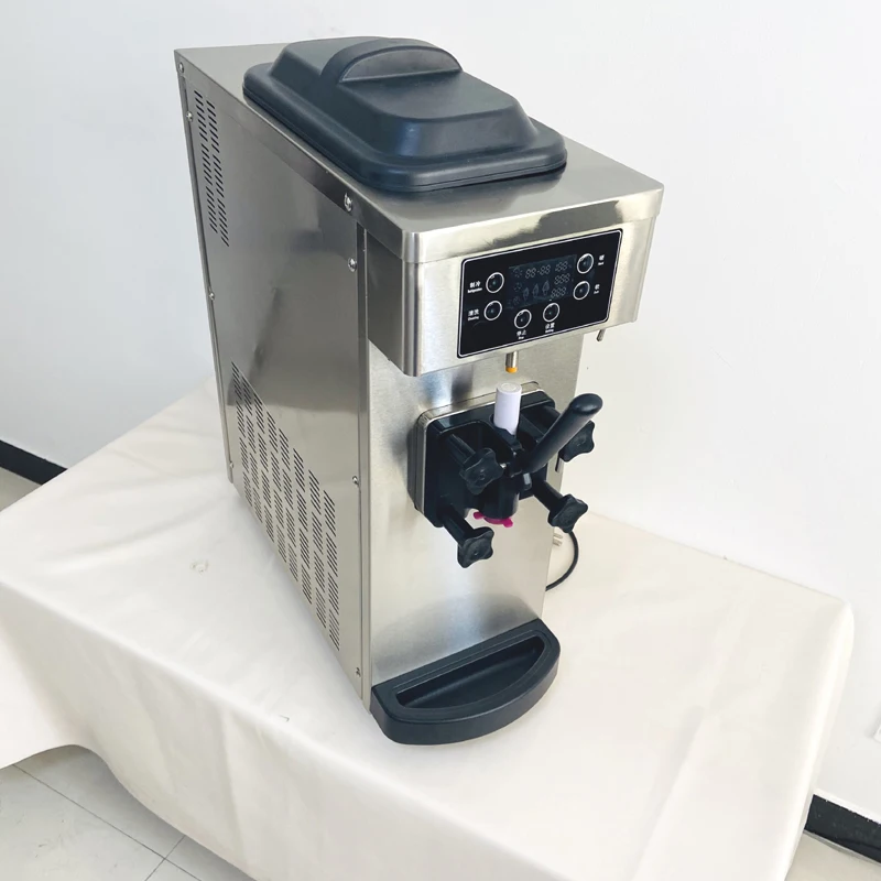 

Best Selling One Flavor Ice Cream Machine Smart Small Soft Ice Cream Machine