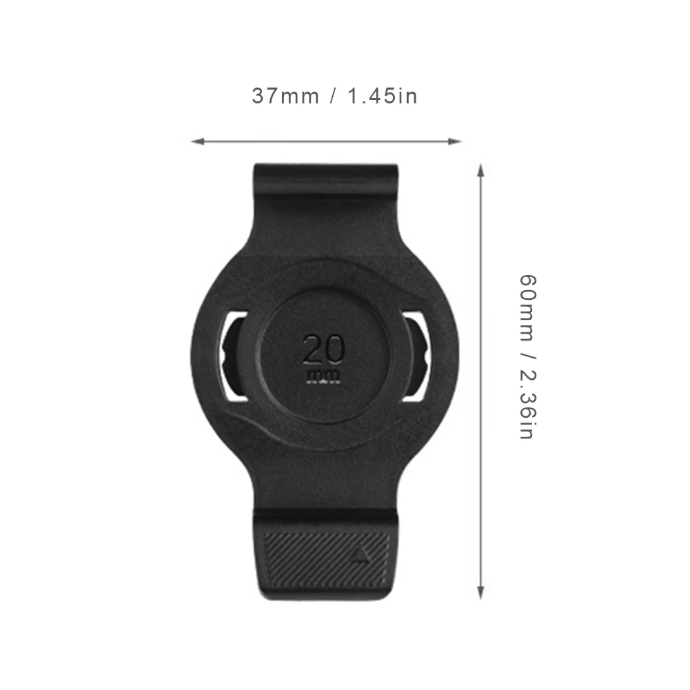 Enhanced Stopwatch Base Holder for Quick Release Speedometer Mounts (20/22/26mm)