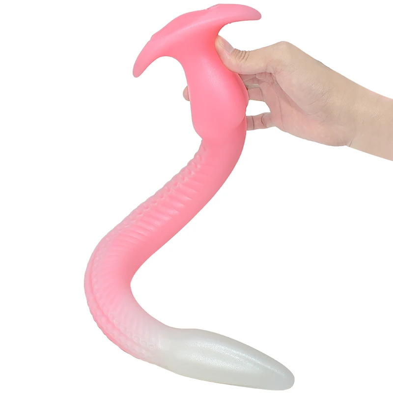 Sex Toys Glow In The Dark Anal Plug Butt Plug Tail Adult