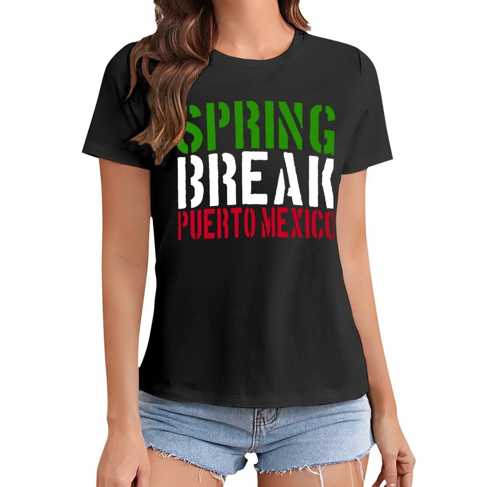 

Spring Break Puerto Mexico - 22 Jump Street T-Shirt sweat vintage Women's tops