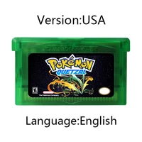 GBA Game Cartridge 32 Bit Video Game Console Card Pokemon Unbound Quetzal Fan Games English Language for GBA/NDS 2