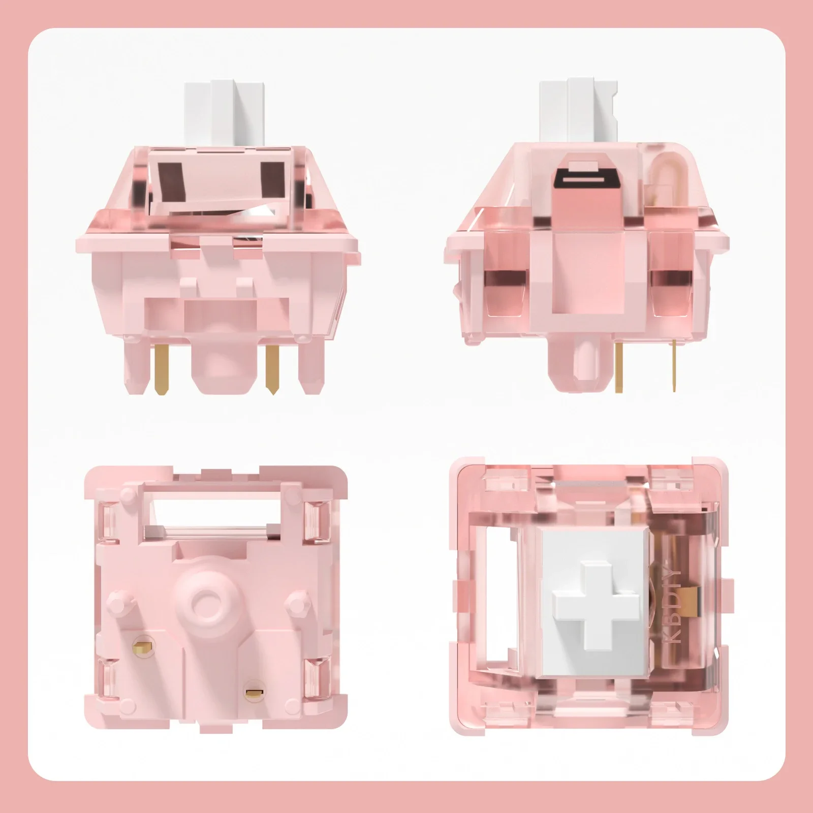 Switch ピンク Everglide Sakura Pink Switches V2 – YUNZII KEYBOARD