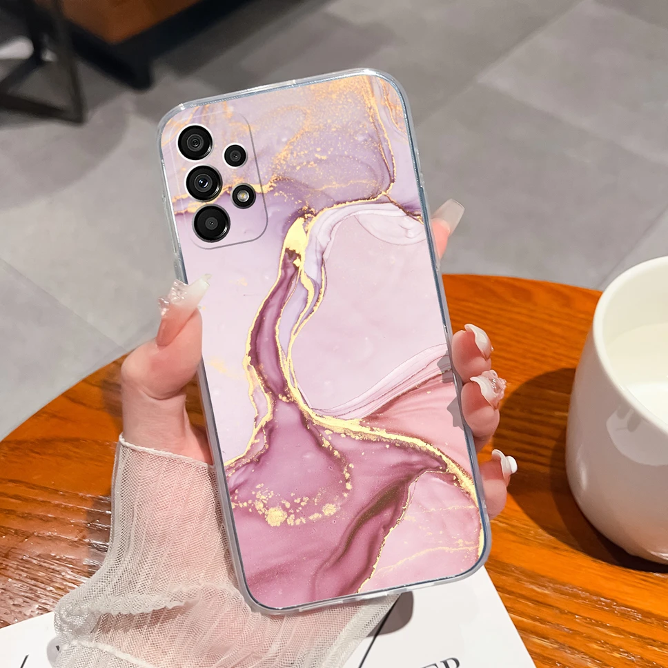 Clear Pretty Flower Soft Silicone Phone Case Cover