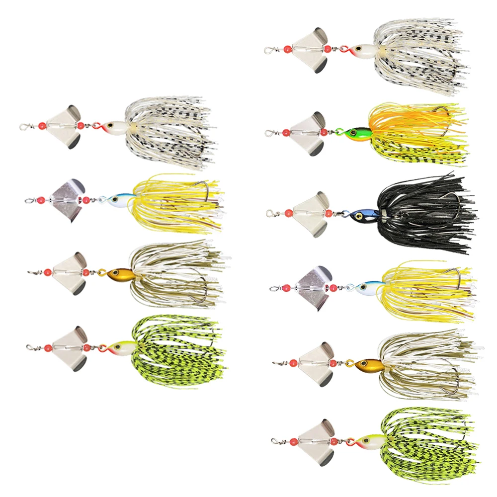 Fishing Spinner Lures Sharp Fishing Bait Bionic Spinner Baits Attractive Fish Lures Wobblers For