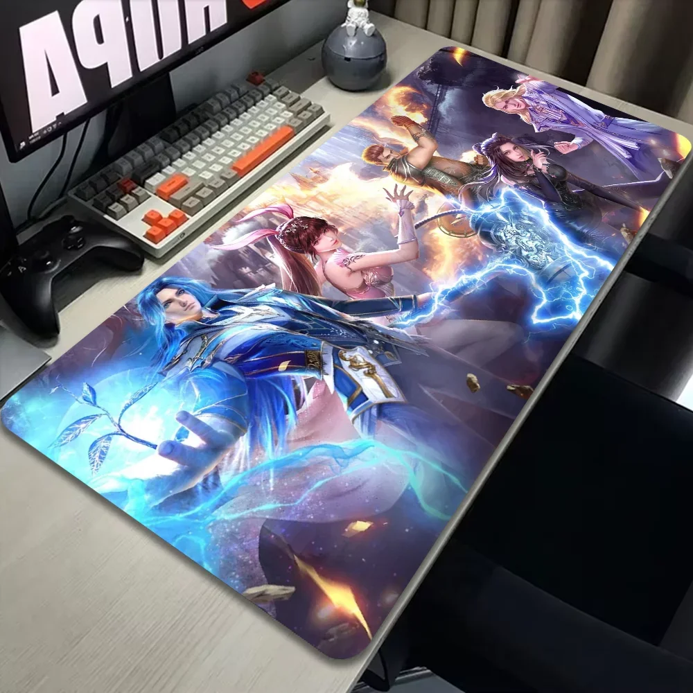 Douluo Dalu Soul land  Mousepad Large Gaming PC Compute Gamer Keyboard Mouses 3