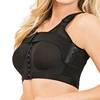 Women Front Closure Bra Post-Surgery Shaper Underwear Compression Posture Corrector Crop Top with Breast Support Band 5