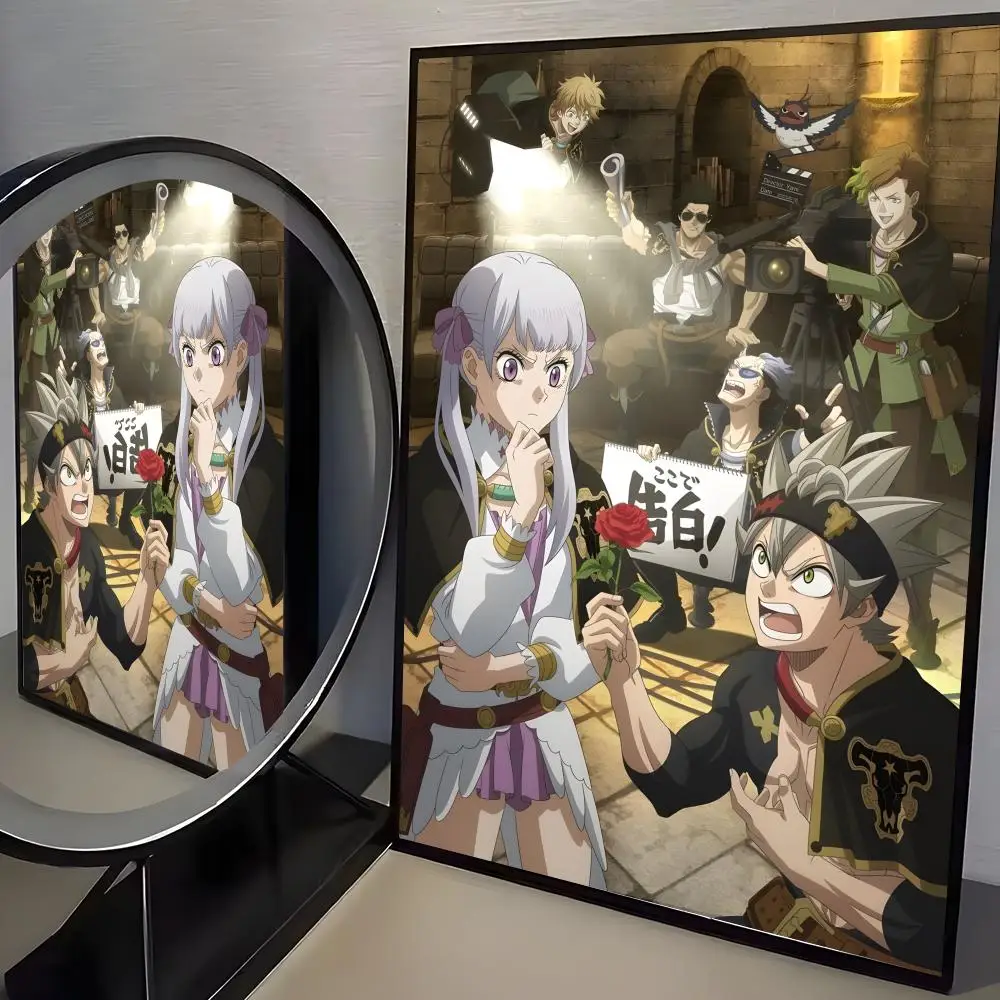 Waterproof HD Anime Art Poster - Self-Adhesive Fade-Resistant Wall Decor