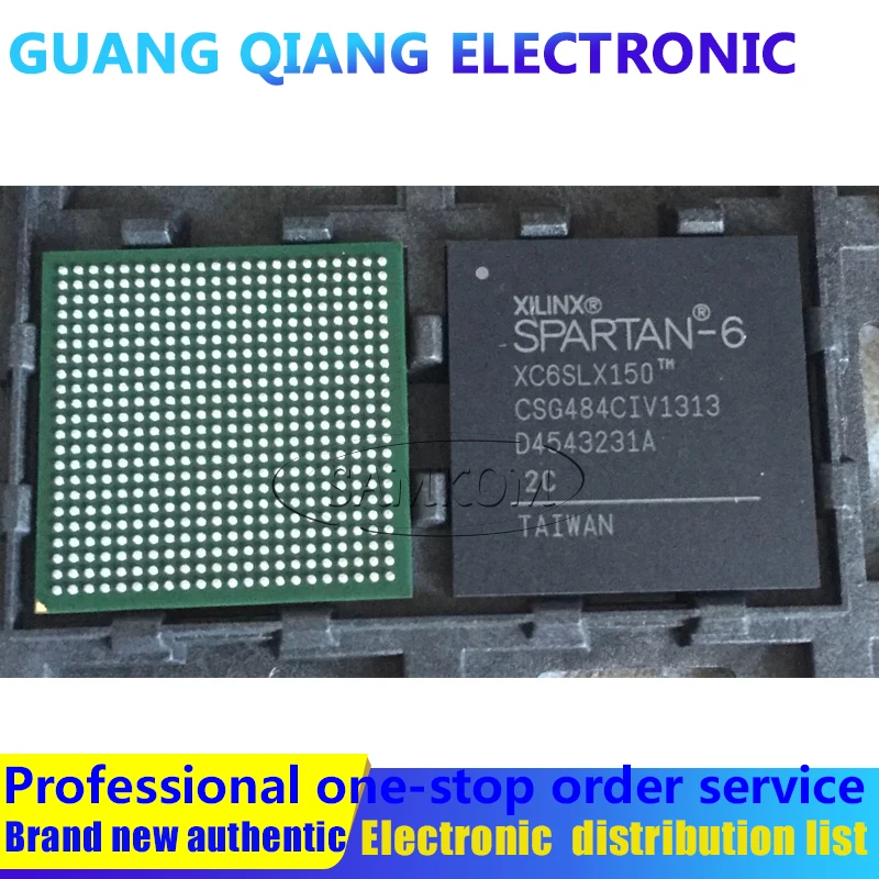 

1 шт XC6SLX150-2CSG484C IC FPGA 338 I/O 484CSBGA