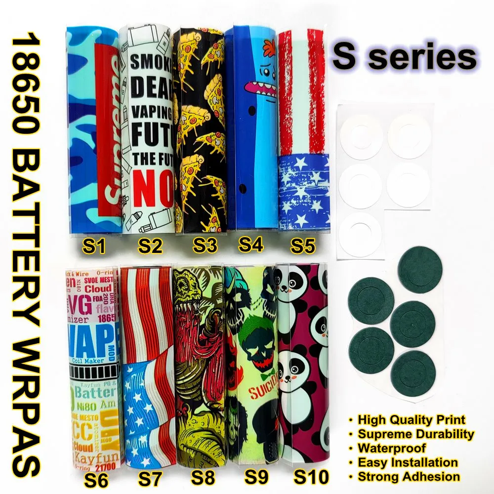 18650 battery wraps skin sleeve Insolated PVC heat shrink skin 5pcs/pack heat shrink tubing,silicone insulator sheet