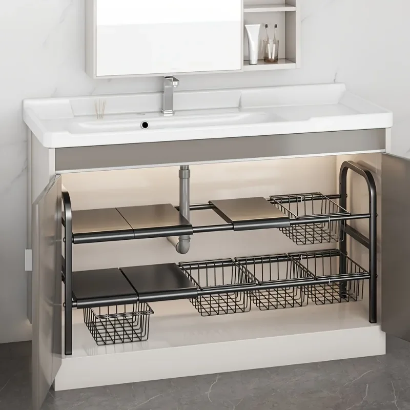 Expandable Under-Sink Organizer Rack 5