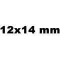 12x14 mm