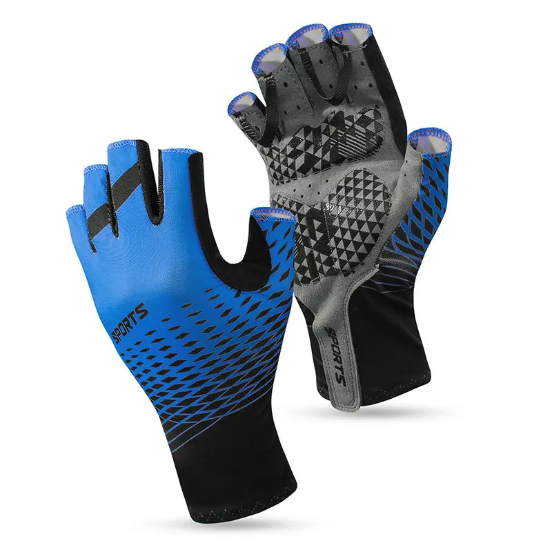 

1 Pair Half Finger Cycling Gloves Anti-Slip Anti-sweat Bicycle Glove Anti Shock MTB Road Bike Sports Gloves for Men Women