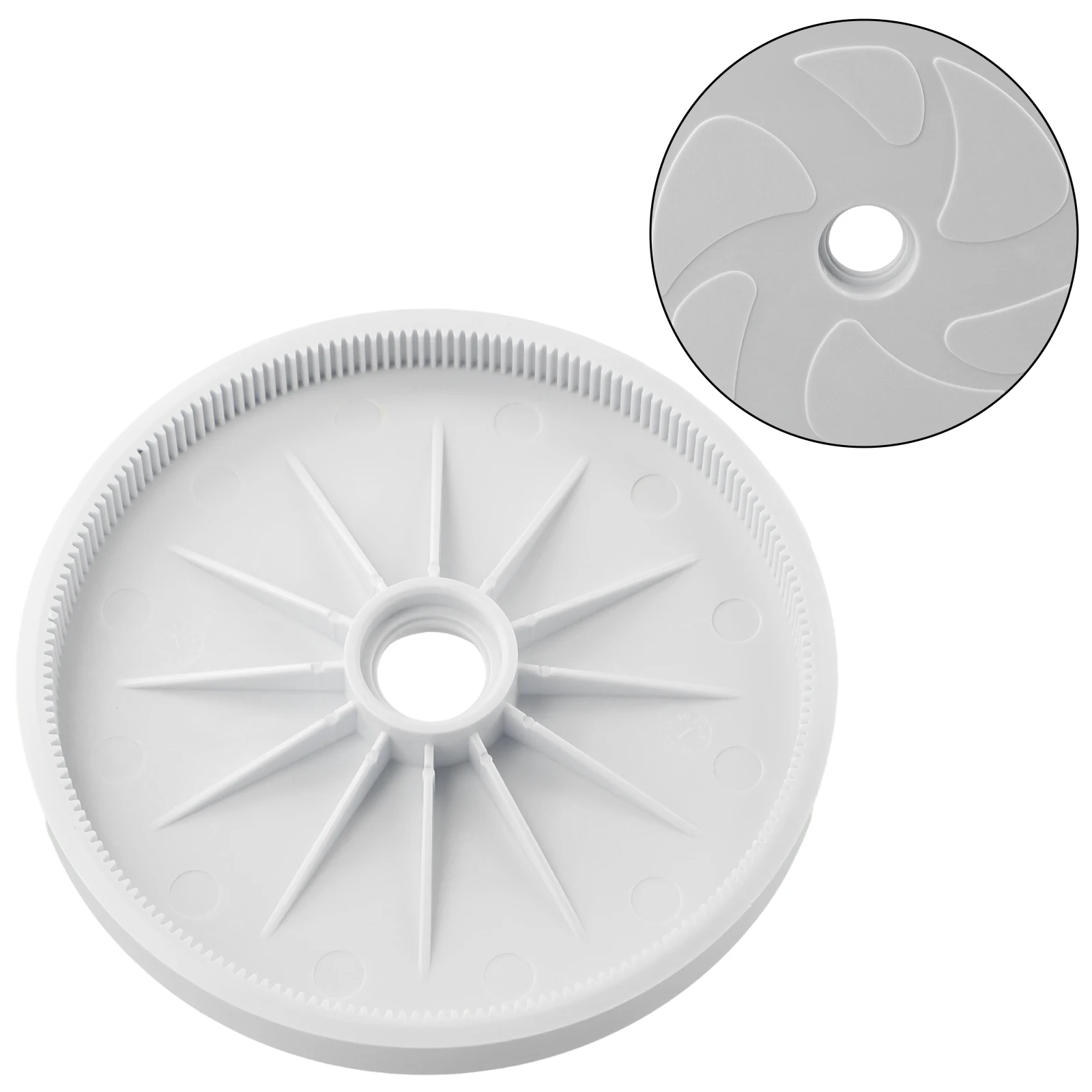 

Large Wheel Part C6 Large Wheel Pool Cleaner Accessories 6.5\" X6.5\" X0.7\" C-6 C6 White For Polaris Brand New