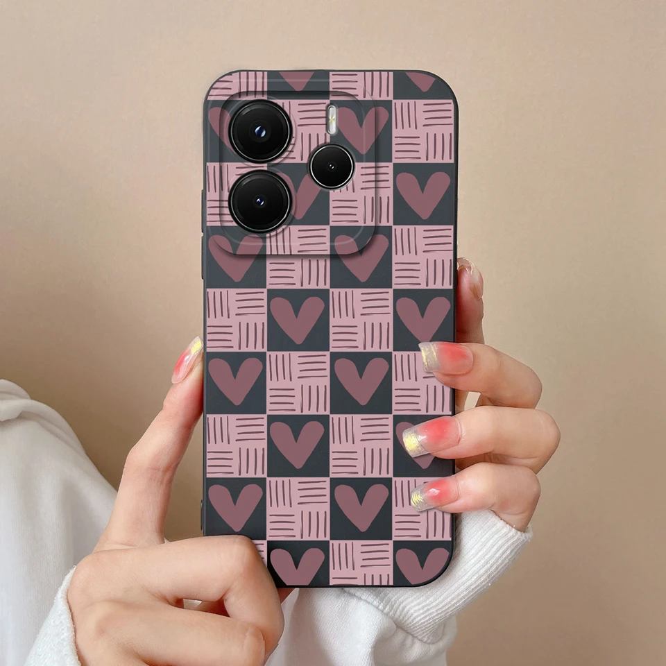 Beautiful Flower Star Shockproof Non-Slip Phone Case