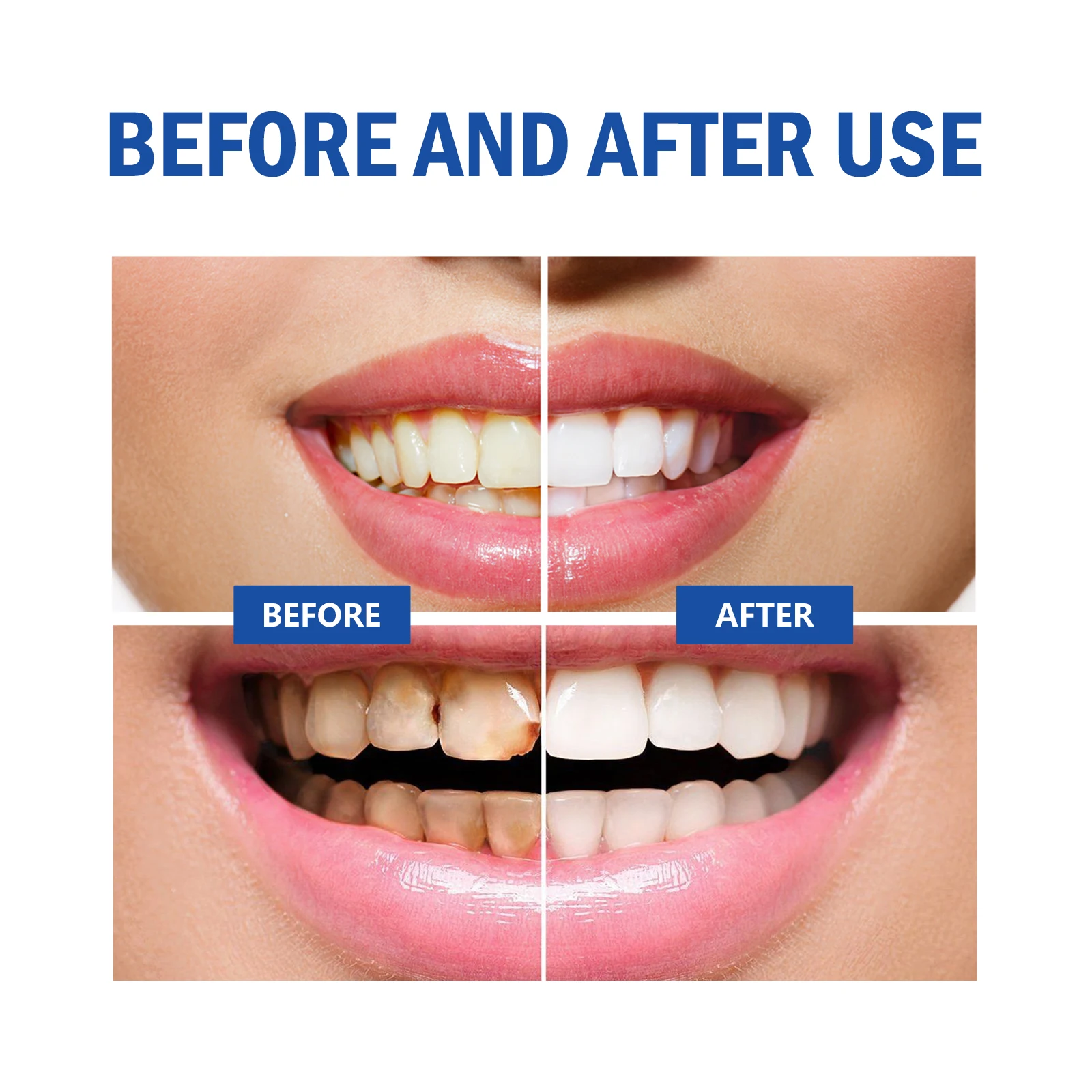 Teeth Whitening Powder Remove Plaque Stains Toothpaste Fresh Breath Protect Gum Health Deep Cleaning Tools Teeth Helthy Care