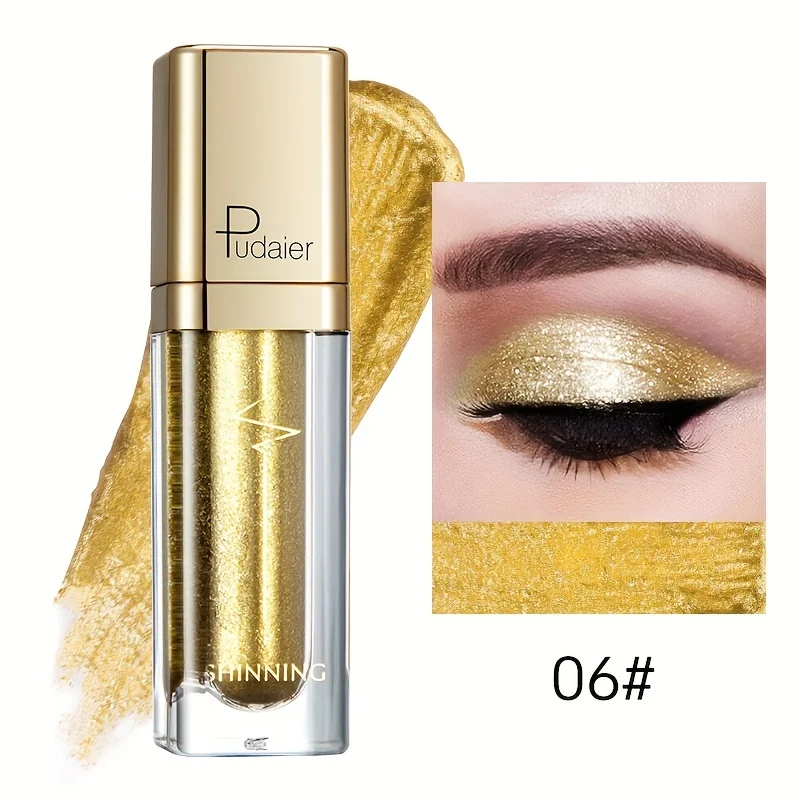 Pudaier Diamond Sparkle Pearlescent Eyeshadow Long-lasting smudge-proof and easy to apply Create a sparkling eyeshadow effect 3