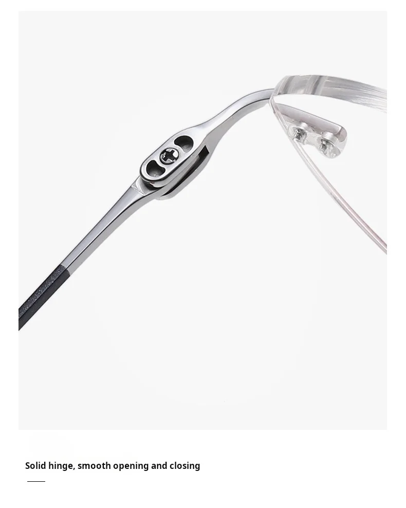 Yimaruili Women's Rimless Oval Cat Eye Eyeglasses Image 3