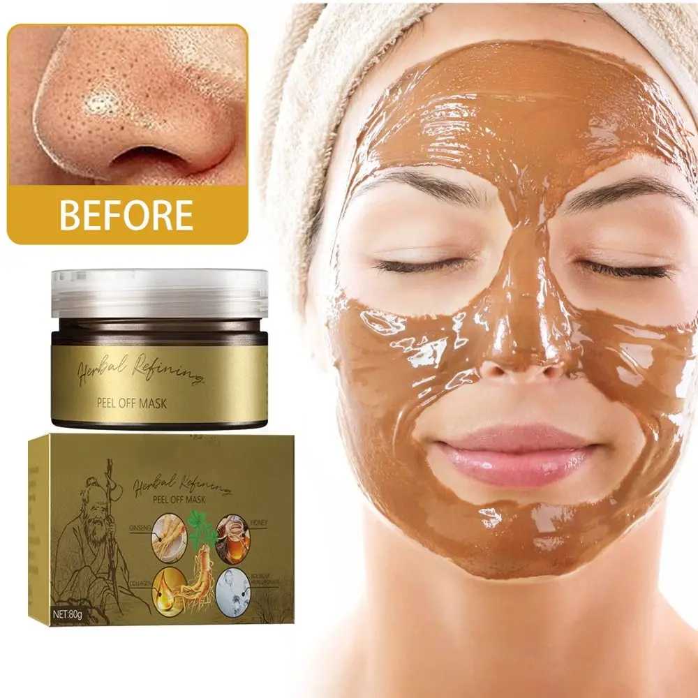 

Sdotter Pro-Herbal Refining Peel-Off Facial Mask Blackhead Remover Cleansing Blackhead Remover Masks Deep Cleansing Mask