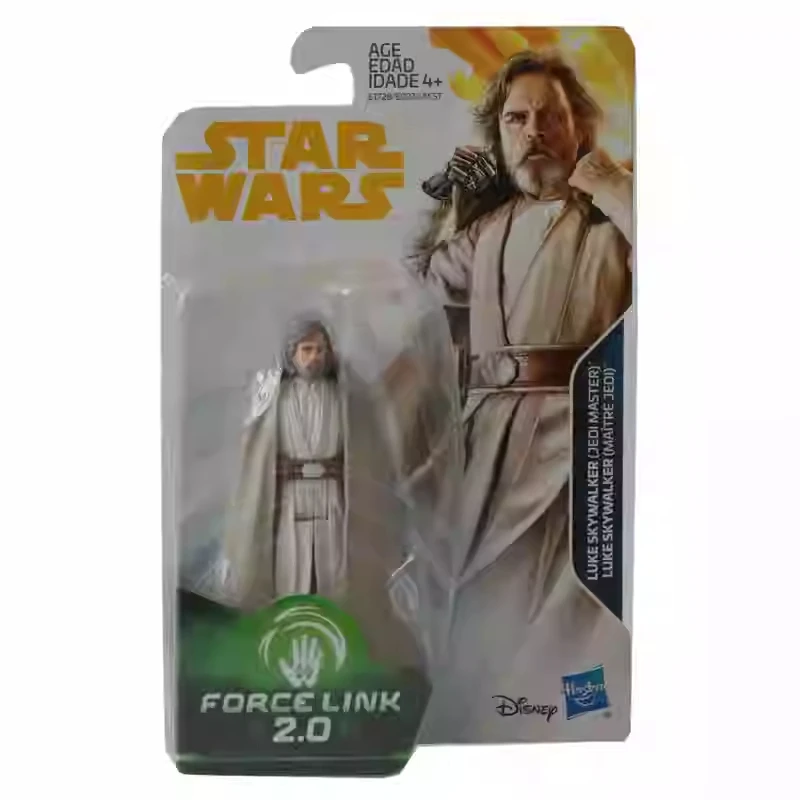 Figura de acción de Star Wars Force Link Obi-Wan Master Yoda Chewbacca Cai Threnalli Luke Rey Rose First Order Tooper de 3,75" en existencia