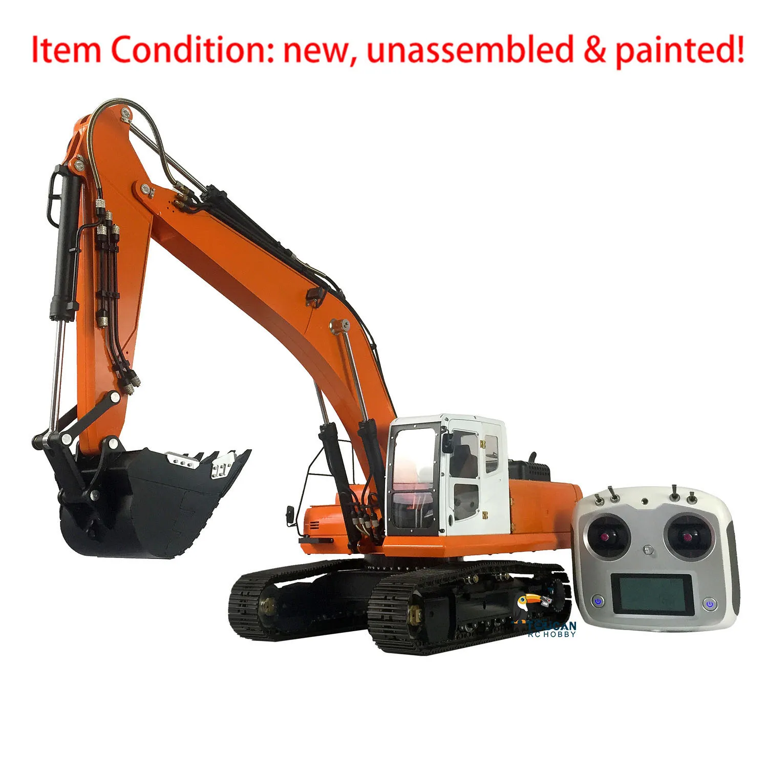 

1/14 LESU PC360 AC360 Metal Hydraulic RC Excavator Model Tracks Sprocket Painted Toy Thzh0898