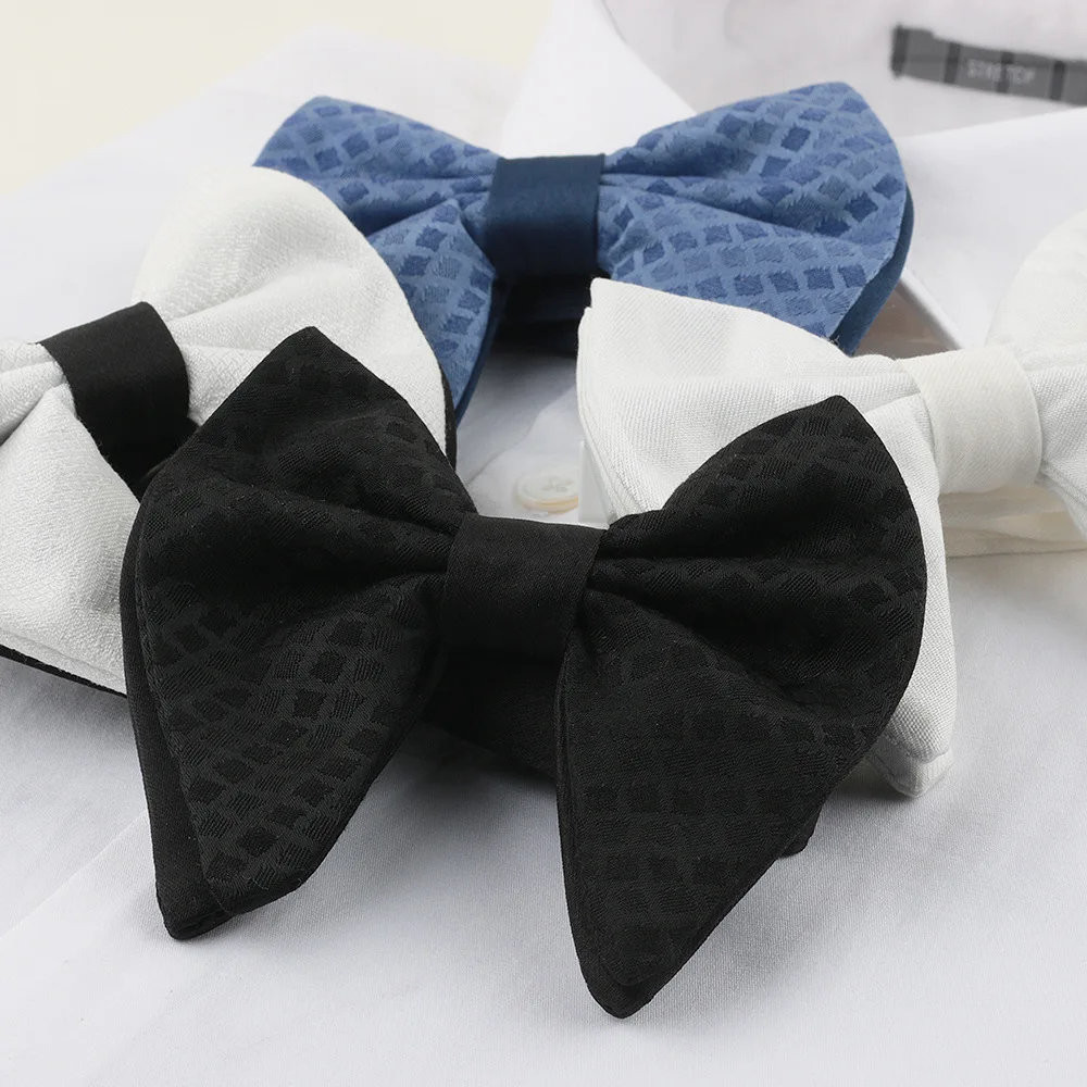 

Linbaiway British Style Big Bowties for Children Wedding Party Bowknots Bow Ties for Kids Boys and Girls Suits Gravatas Cravat