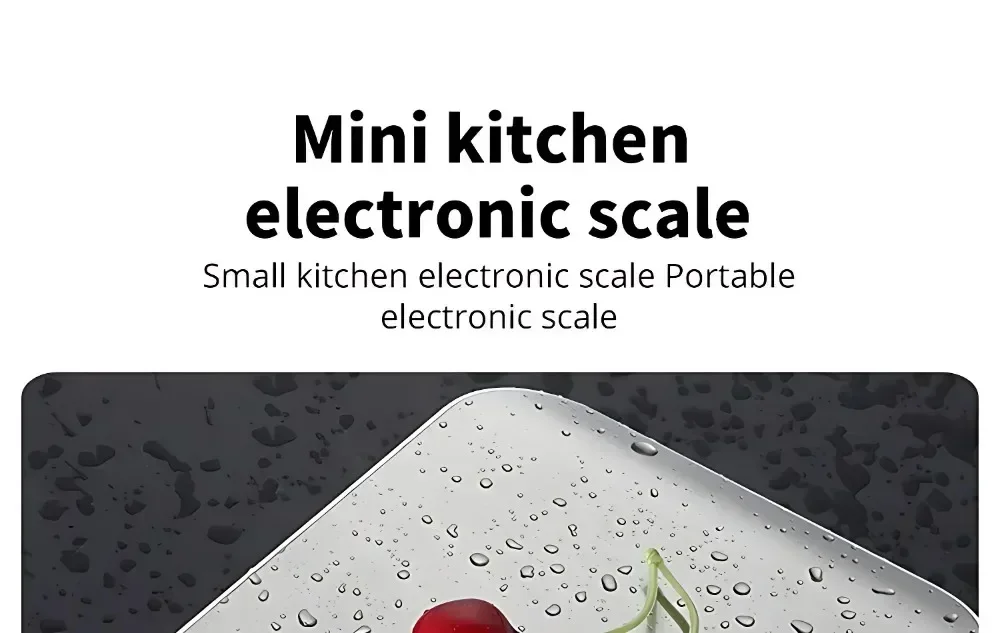 Description Picture 3 of item5kg/1g Digital Kitchen Scale LED Stainless Steel High-precision Electronic Scales Home Jewelry Food Weighing Baking Tools