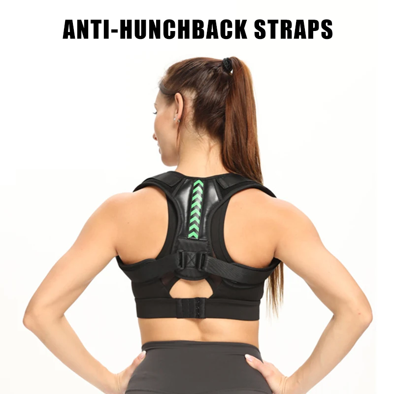 Posture Corrector Back Orthosis Adult Prevention Of Humpback Open Shoulder Chest Pressure Adjustable Clavicle Retainer Sitting Posture posture corrector