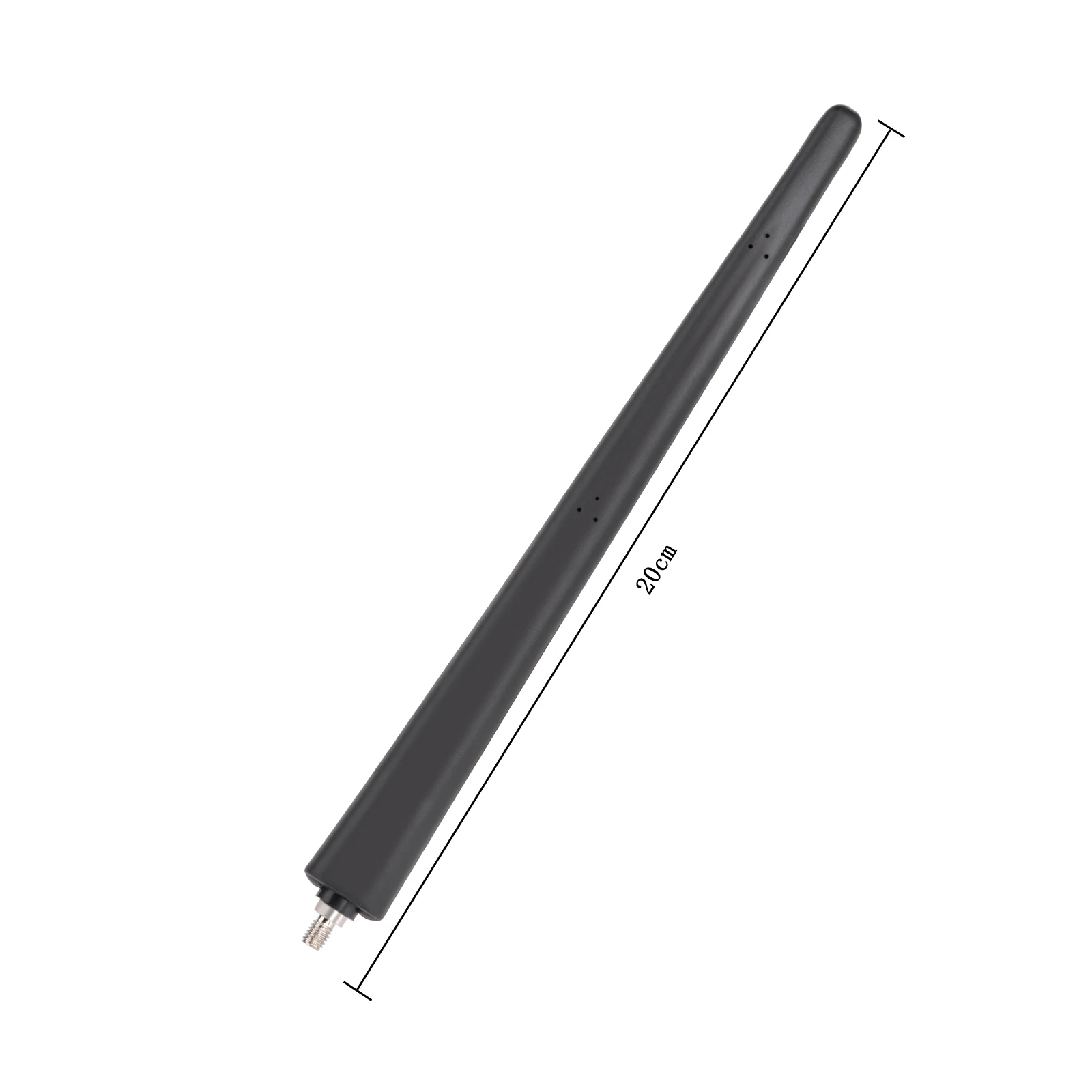 Car Radio Antenna for Fiat 500 AM FM 8 Inch Black