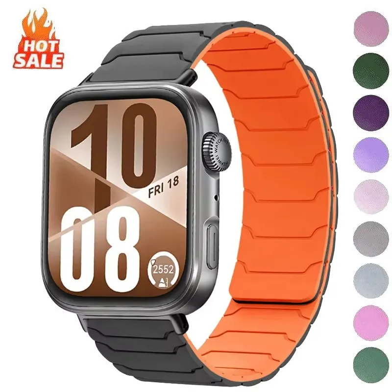Magnetic Silicone Sports Bracelet Replacement Wristband