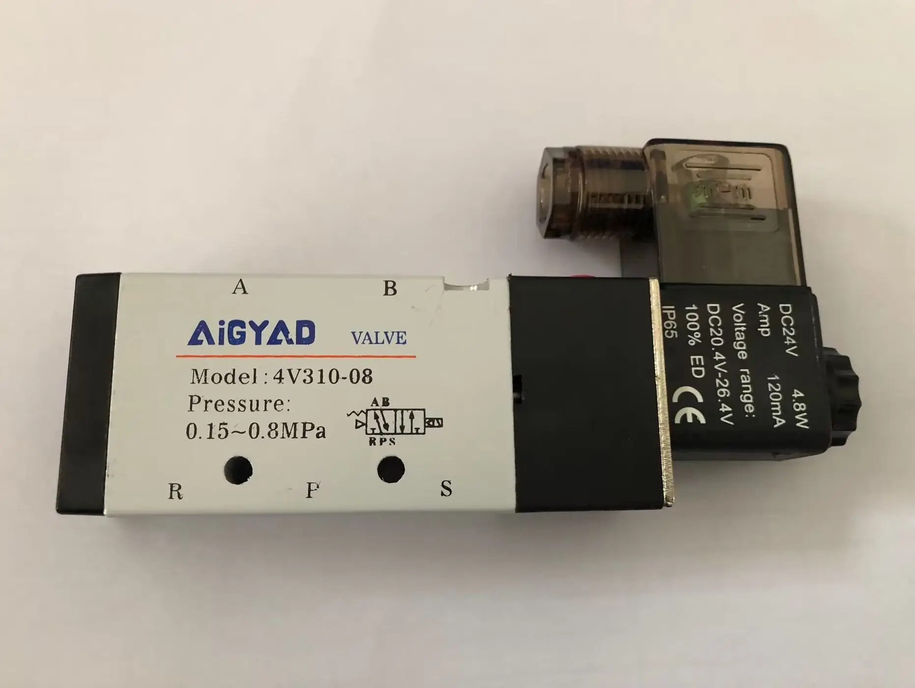 5 Via 2 Posizione Maniglia Disegna Valvola Pneumatica Valvola Solenoide 4r310-10 - Cina Valvola di estrazione manuale, valvola di estrazione
