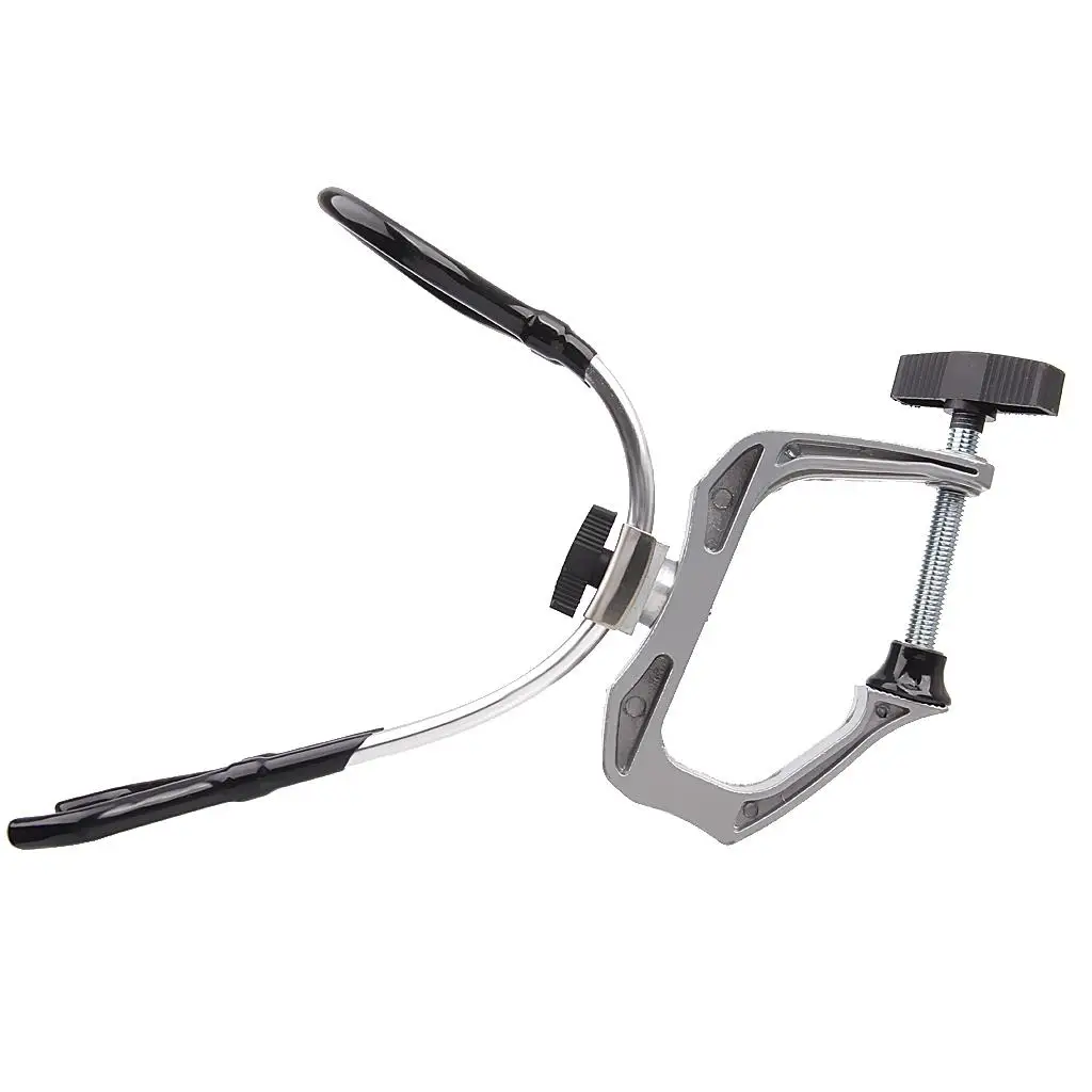 Clamp-On Stainless Steel Boat Kayak Yacht Fishing Rod Holder Racks -- Clam Max 5cm